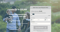 Desktop Screenshot of ez-cash.com